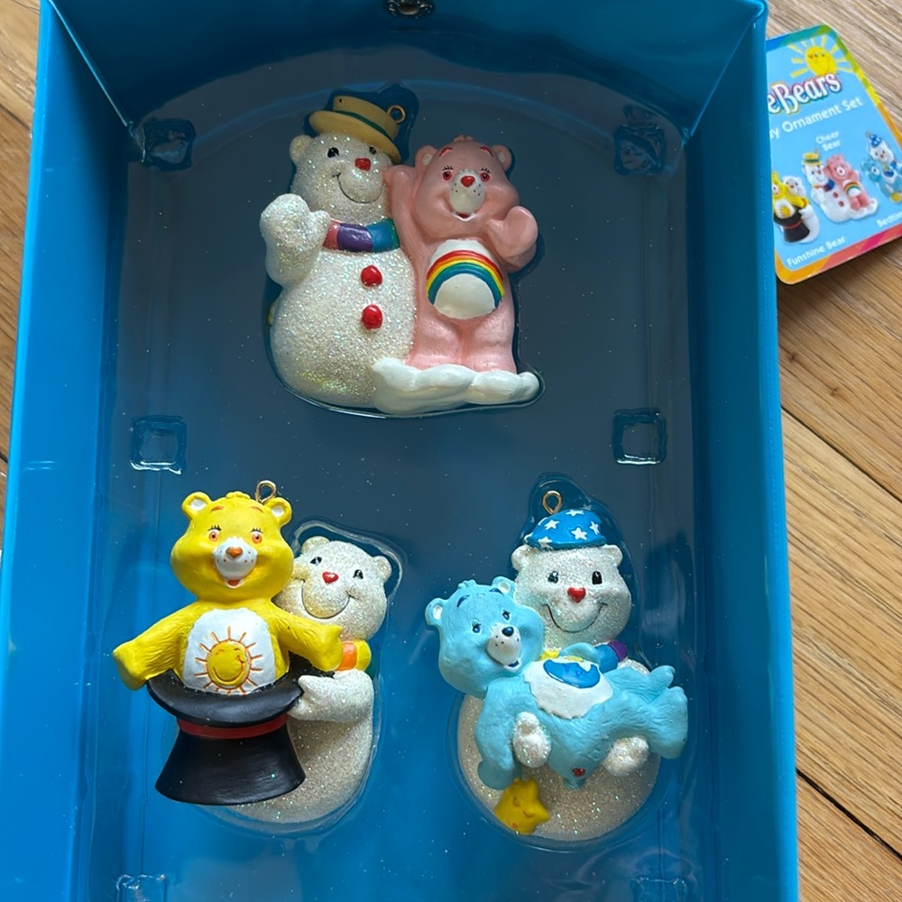 Care Bears Holiday Ornament Set
